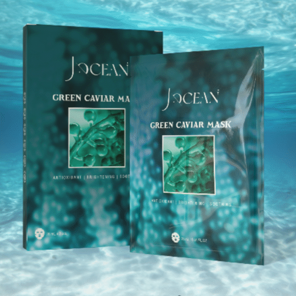 green caviar mask